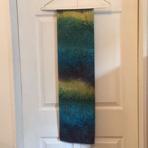 Beautiful multi colored scarf